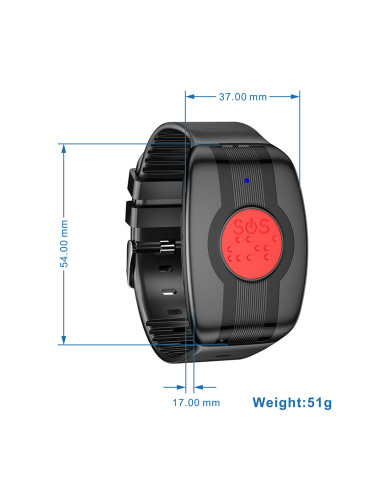 Pulseira SOS & Saúde – Segurança e Monitorização de Sinais Vitais 24h/7