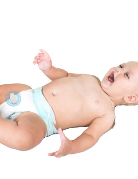 Sensor de Incontinência Conectado – Compatível com Qualquer Fralda, Transforme uma Fralda Comum em uma Fralda Conectada