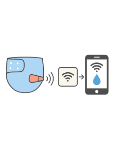 Sensor de Incontinência Conectado – Transforme Qualquer Fralda numa Fralda Inteligente 2