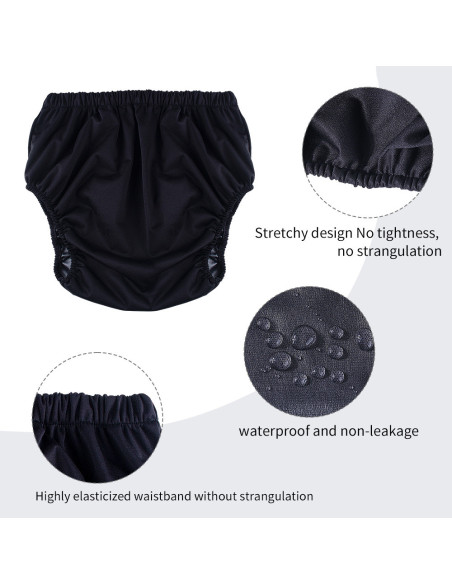 Boxer Protetor Intra-Versil Lavável – Conforto, Segurança e Discrição para Proteção Máxima Contra Fugas e Incontinência