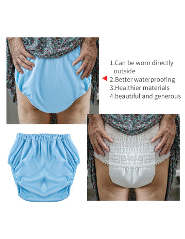 Boxer Protetor Intra-Versil Lavável – Conforto, Segurança e Discrição para Proteção Máxima Contra Fugas e Incontinência