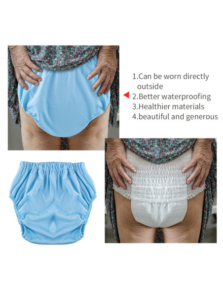 Boxer Protetor Intra-Versil Lavável – Conforto, Segurança e Discrição para Proteção Máxima Contra Fugas e Incontinência